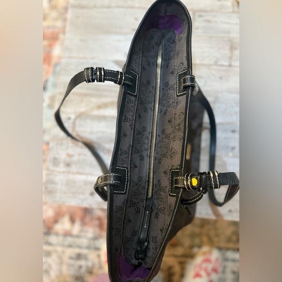 Dooney & Bourke Disney Parks Exclusive Retired Haunted Mansion Shopper Tote Bag - Picture 7 of 16